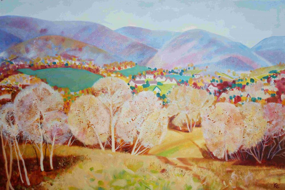 叶列娜 ·科萨里科娃《秋天》 60х90cm  .jpg