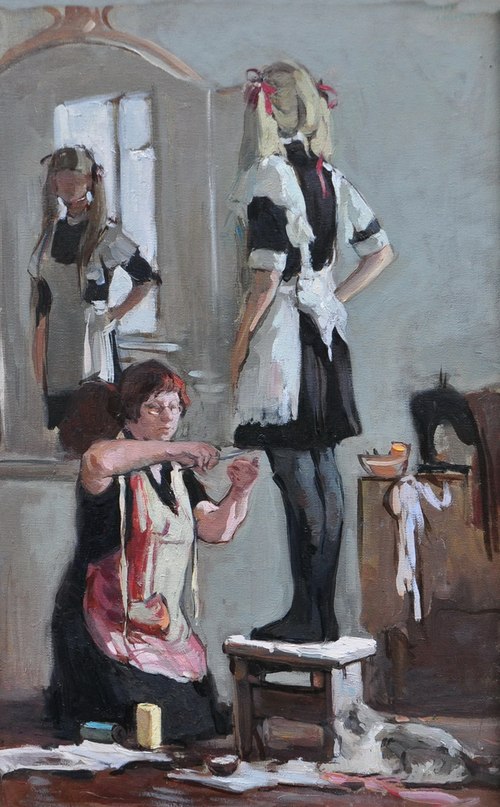 B270-3毕业于高中 2009 年  油画  40 х 60,.jpg