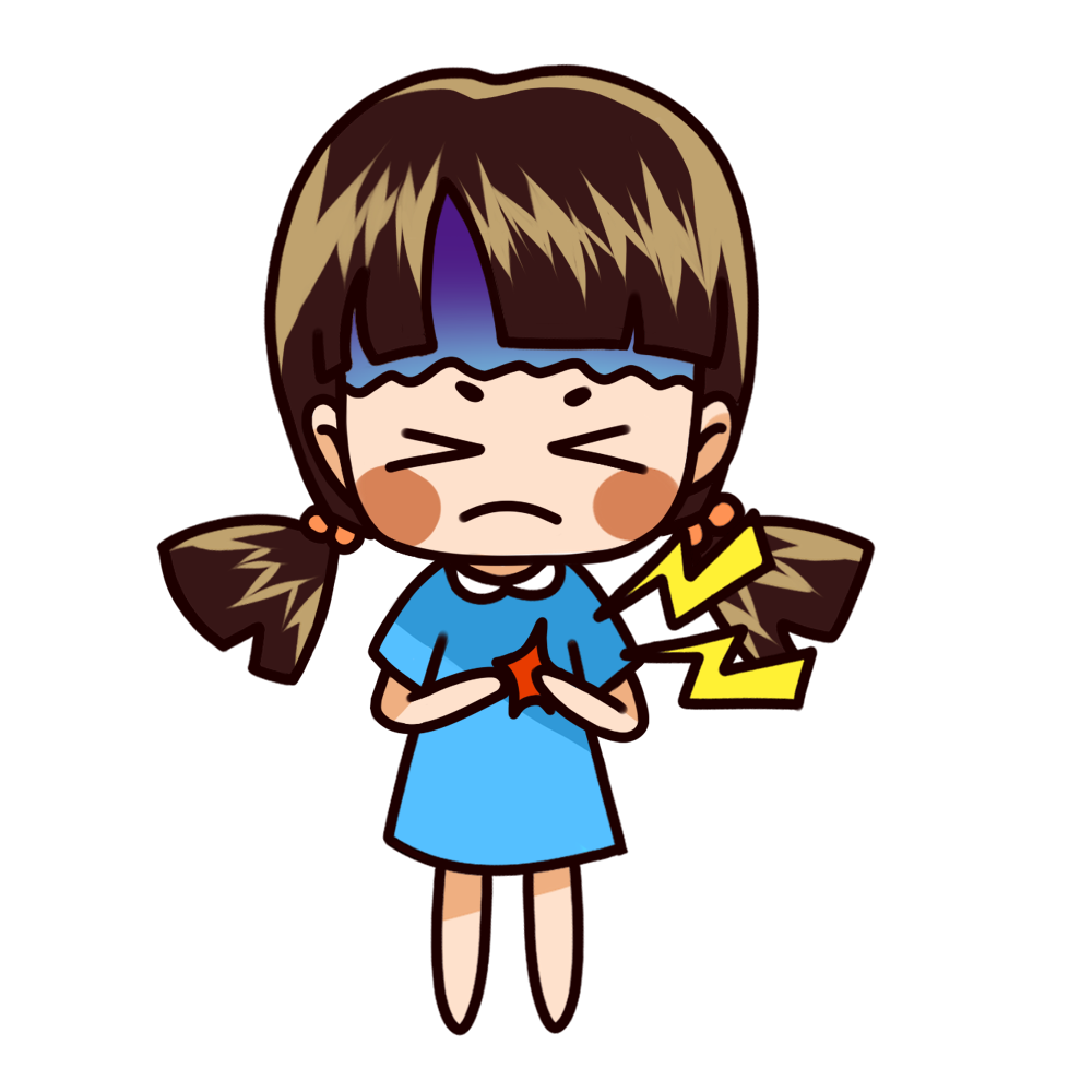 摄图网_401807673_胸口疼的女孩（企业商用）.png