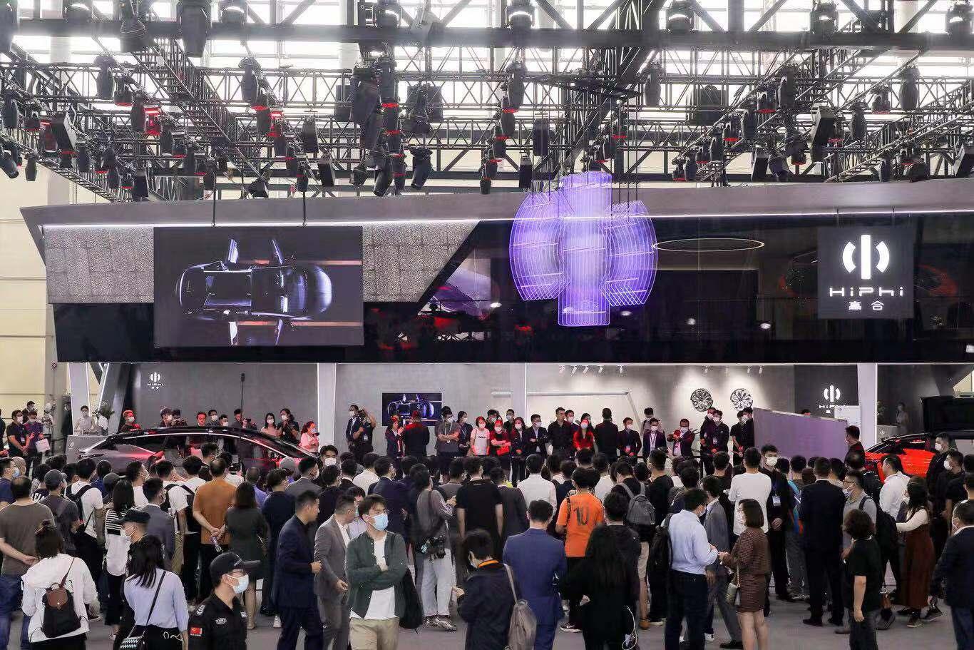 可进化超跑SUV高合HiPhi X 华南首秀 广州车展发布“HiPhi进化秀”《红日》