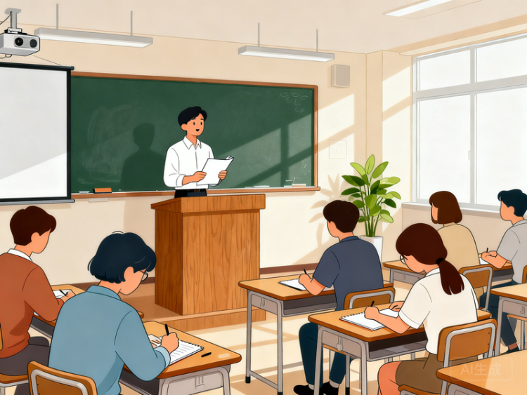 AI 培训课堂场景