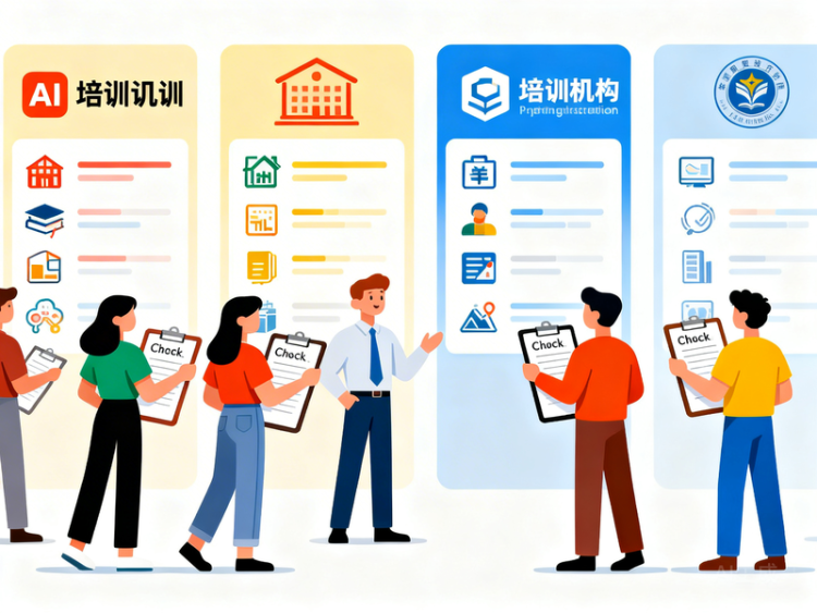 AI 培训机构对比评估场景