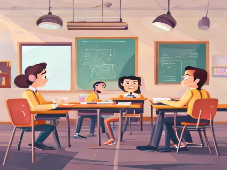 零基础 AI 培训课堂场景