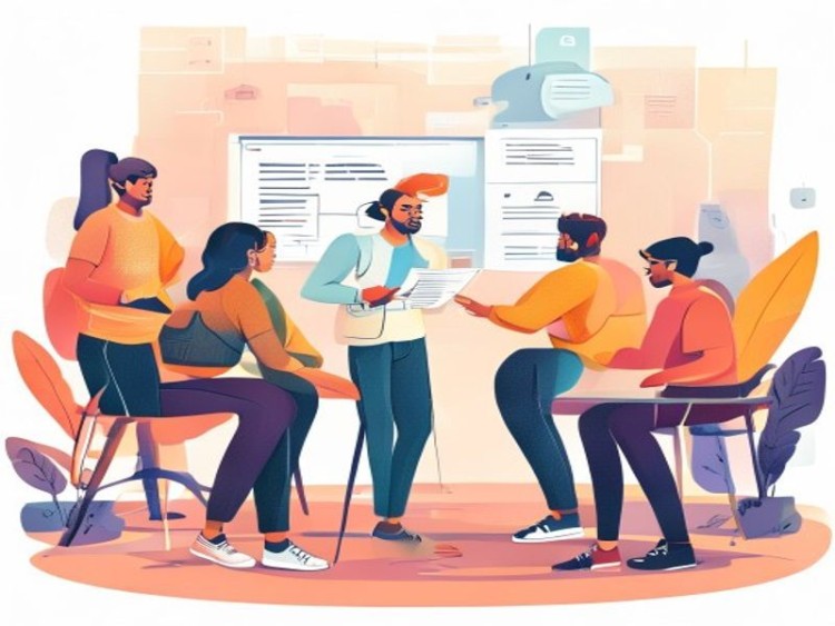 本地人咨询选择培训机构场景