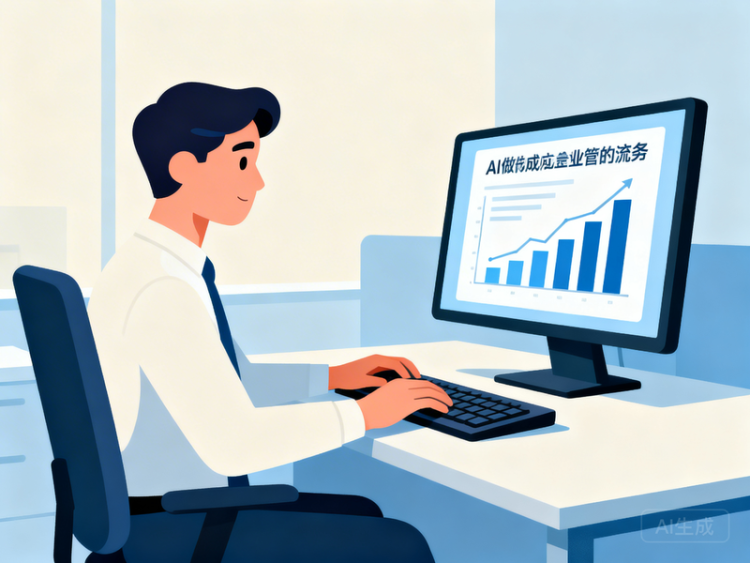 企业管理者使用 AI 工具办公