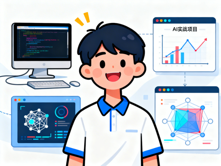 学员完成 AI 实战项目展示成果