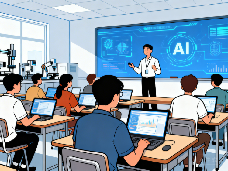 智能制造培训课堂场景