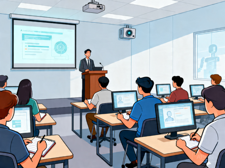 AI 智能体培训课堂场景