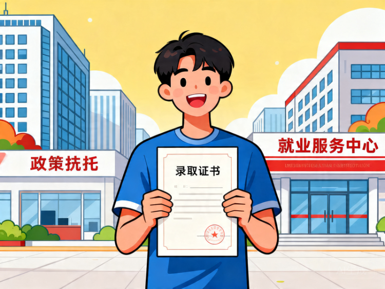 年轻人获得就业保障场景