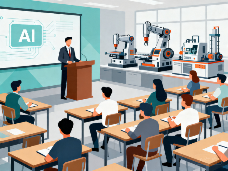 智能制造培训课堂场景