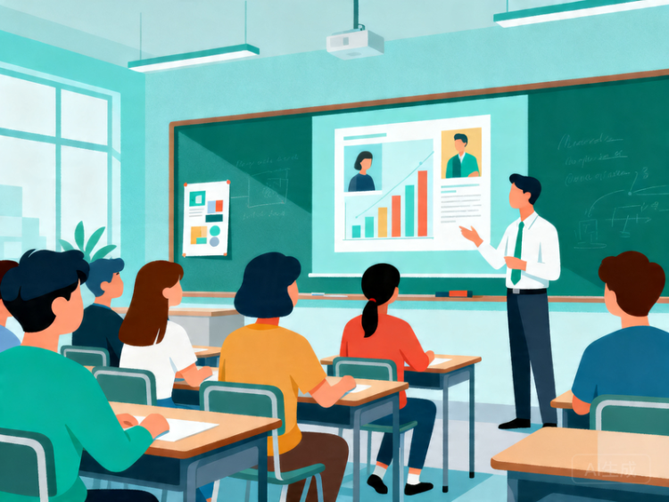 作品展示与就业场景