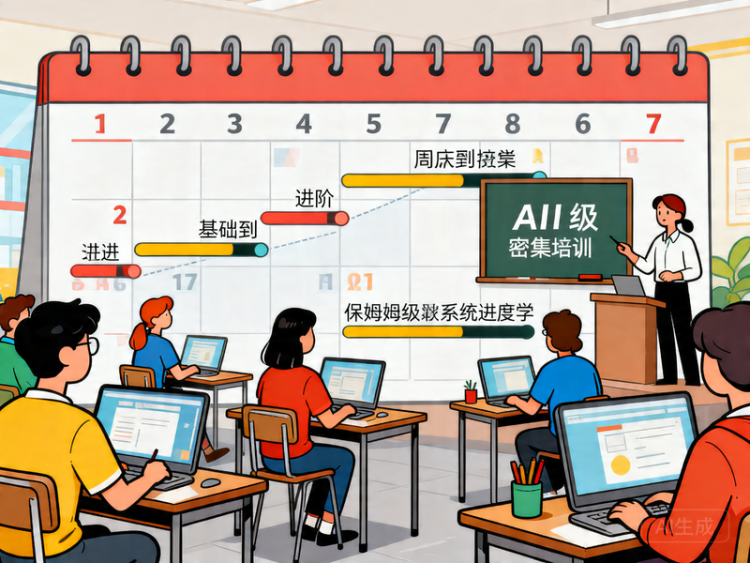 数字人才培训场景