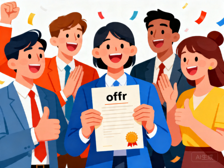 升职加薪庆祝场景