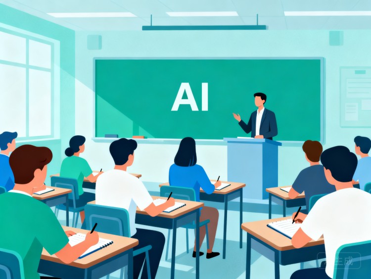AI 培训课堂场景