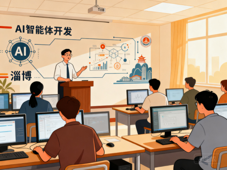 AI 培训课堂场景