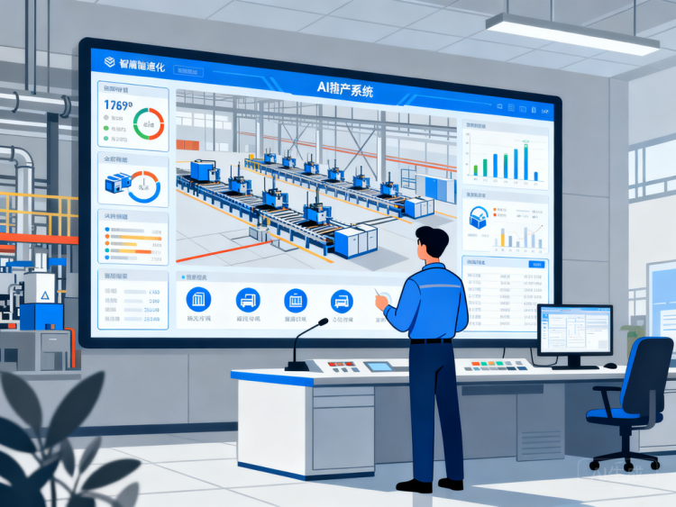 工厂数字化控制室