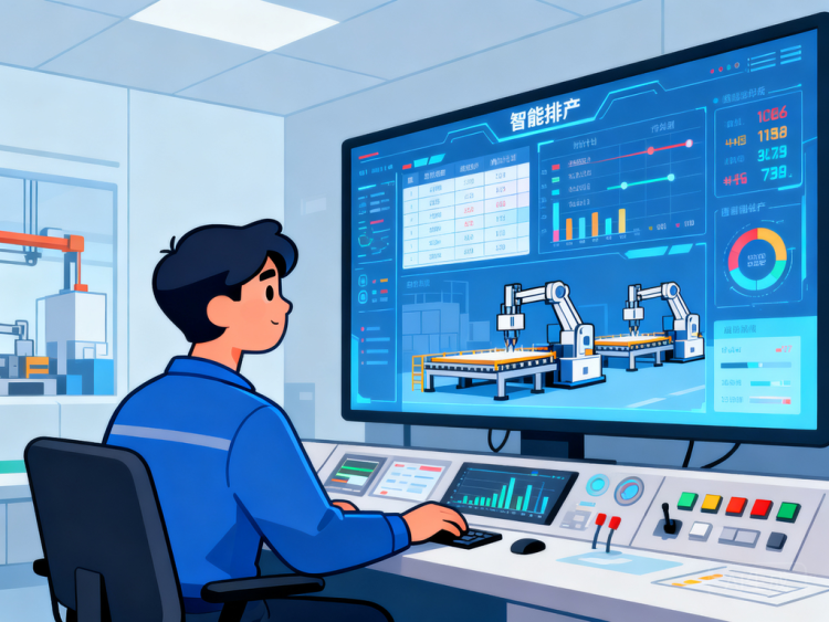 智能排产监控场景