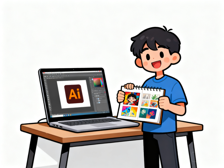 学员展示作品集场景