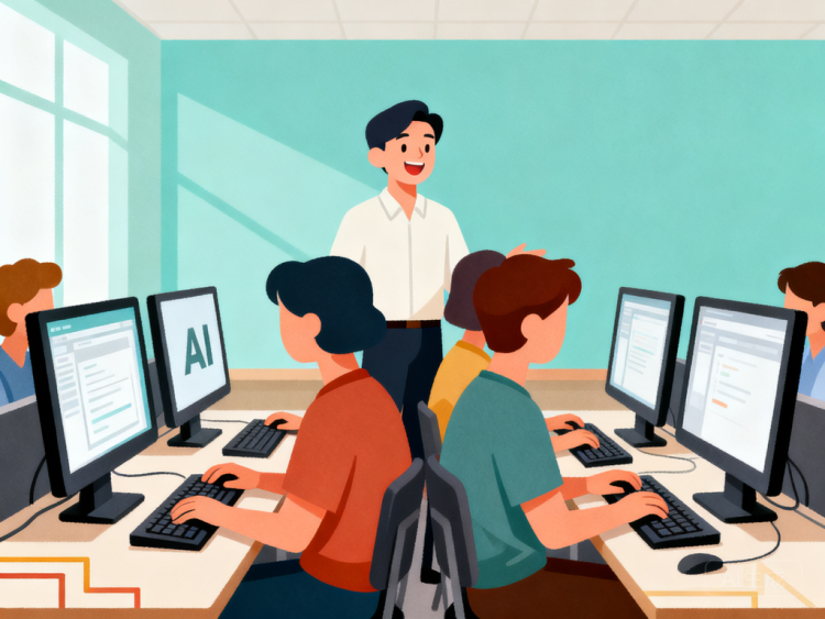 AI 培训课堂场景