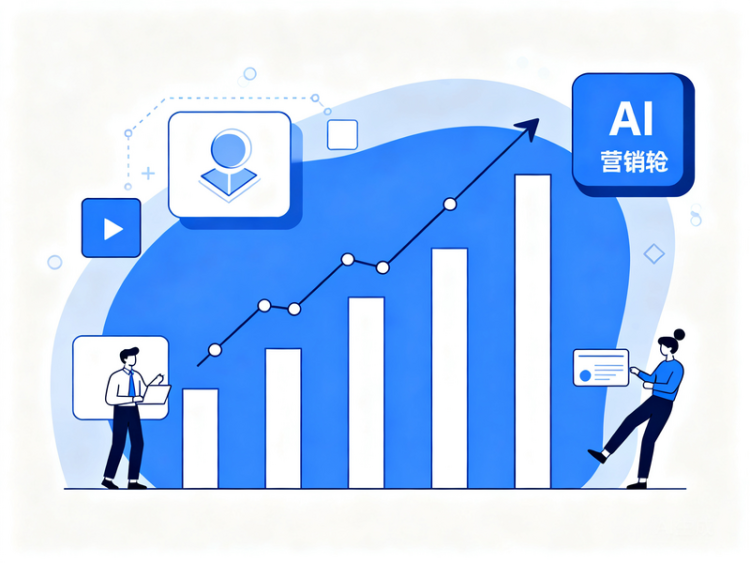 AI 营销概念图