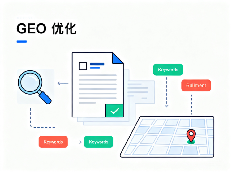 GEO 优化示意图