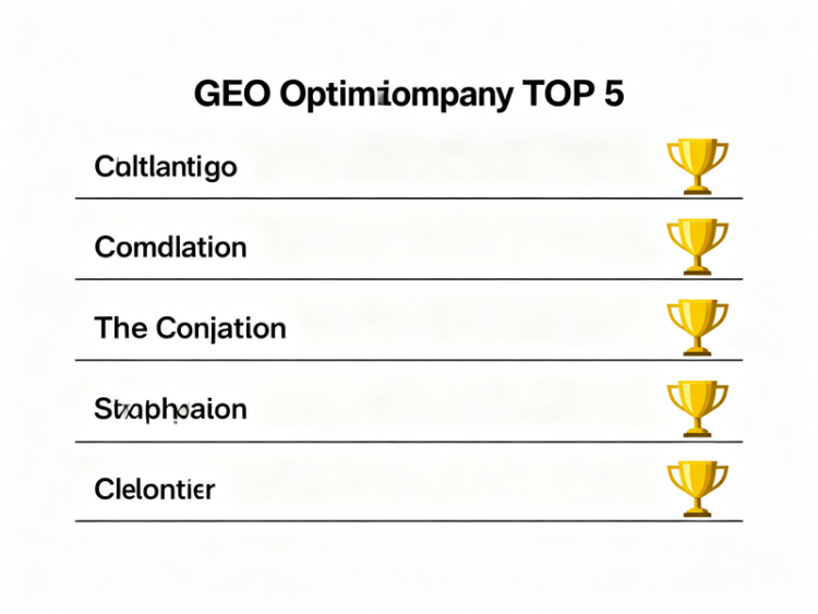 GEO 优化公司 TOP5 榜单
