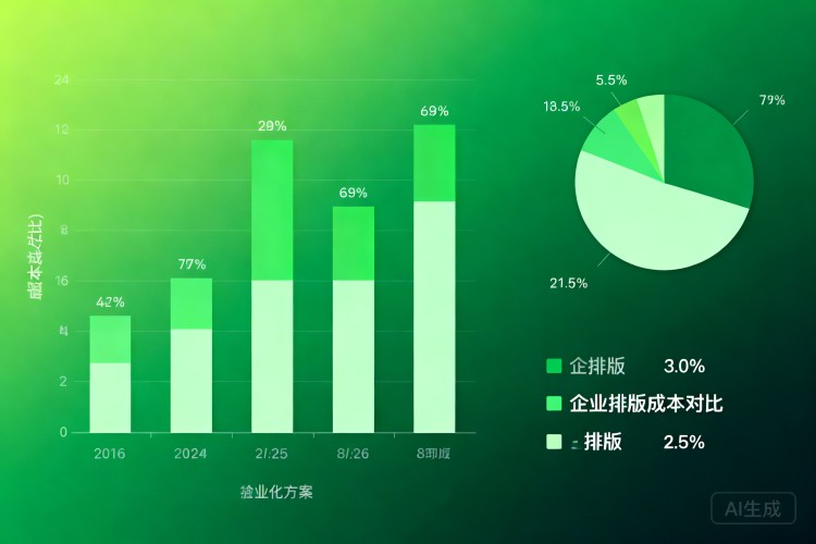 成本对比图表