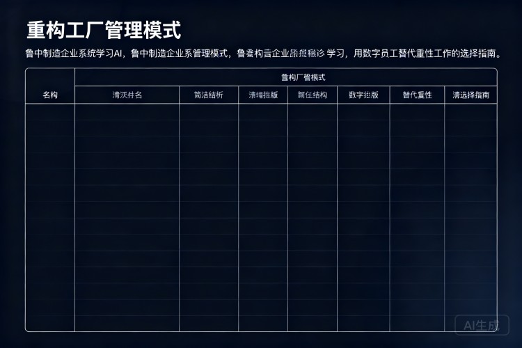 选择指南