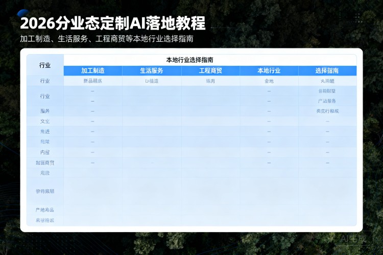 选择指南