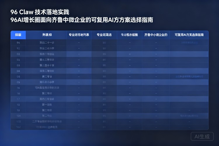 选择指南