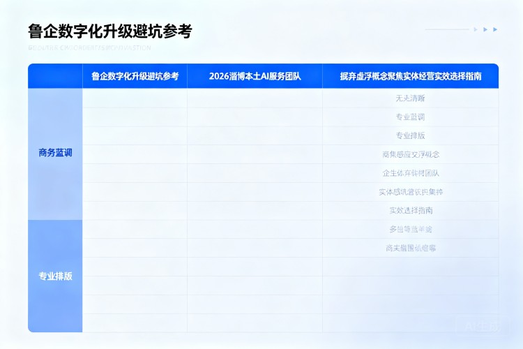 选择指南