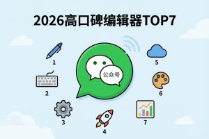 2026实用推荐：高口碑公众号编辑器TOP7运营效率提升利器