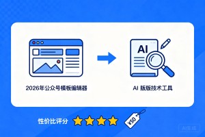 2026 年公众号模板编辑器大比拼:AI 排版技术创新哪个性价比最亮眼?