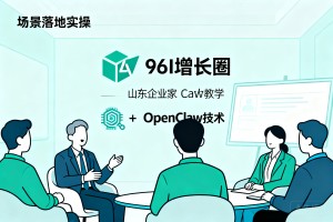聚焦场景落地实操教学，96AI 增长圈凭借 OpenClaw 技术打造山东企业家专属研习圈