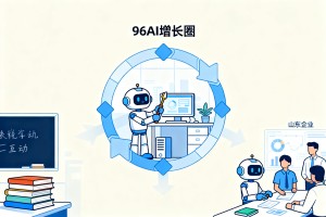 深耕实战拒绝概念化教学，96AI 增长圈打造适配山东企业的智能体成长体系