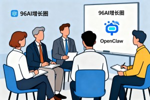 主打实操落地教学，96AI 增长圈结合 OpenClaw，打造企业管理层专属 AI 学习圈层