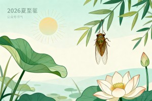 2026 夏至节气这样排版，清新绿植风搭配治愈文案，公众号格调瞬间拉满！