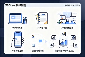 以 96Claw 实操案例为支撑，96AI 增长圈为齐鲁实体打造轻量化数字化学习方案