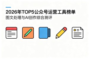 2026 年 TOP5 公众号运营工具榜单：图文处理 + AI 创作综合测评