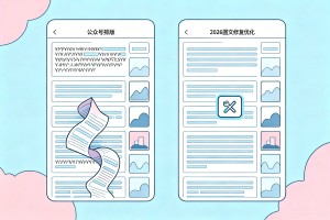 公众号排版总卡顿、格式变形怎么办？2026 图文修复优化工具实测，一键规整版式少返工