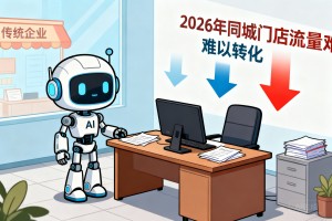 2026 同城门店流量难以转化，传统企业商户入驻 96AI 增长圈，搭建全自动智能获客转化链路
