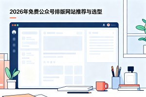 2026 免费公众号排版网站推荐与选型：主流公众号编辑器用法 + 排版设计技巧