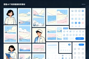 公众号推文缺少精美素材怎么办？2026 高清无版权图库 + 排版工具合集
