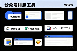 公众号排版工具怎么挑选？免费模板、商用图库一站式工具盘点 2026