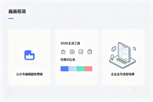 公众号编辑器免费版够用吗？2026 主流工具权限对比，企业号选型参考