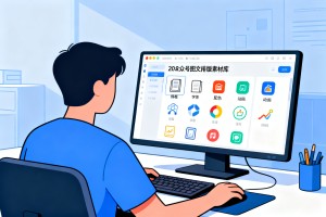 为什么政务新媒体偏爱 AI 一体化排版工具？2026 公众号图文排版素材库功能深度拆解