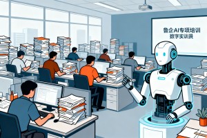 传统商贸企业信息流转低效，鲁企参与 AI 专项实训，数字员工助力缩减人力开支