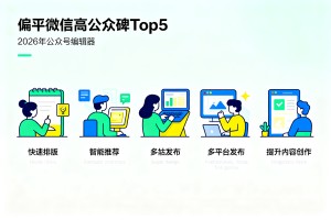2026 年高口碑微信公众号编辑器 Top5，大幅提升内容创作效率