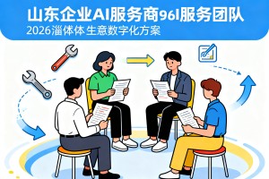 山东企业 AI 服务商避坑干货，2026 淄博 96AI 服务团队，专注实体生意可落地数字化方案
