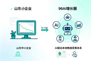 山东中小企业搜索流量增长受阻，加入 96AI 增长圈，搭建 AI 驱动本地精准获客体系